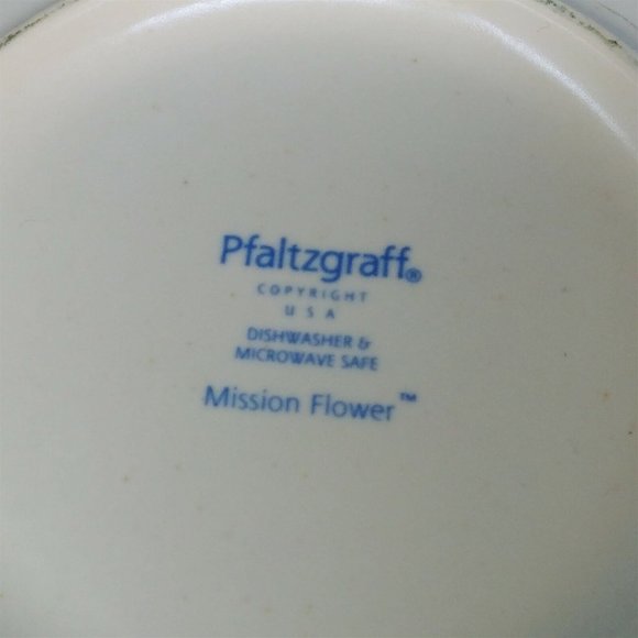 Serving Bowl Pasta Bowl Pfaltzgraff Pattern "Mission Flower" 11" Diameter - Picture 6 of 8
